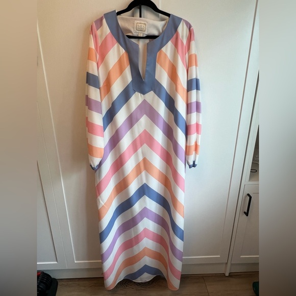 Sail to Sable x Style Charade capsule collection caftan dress - Picture 1 of 7